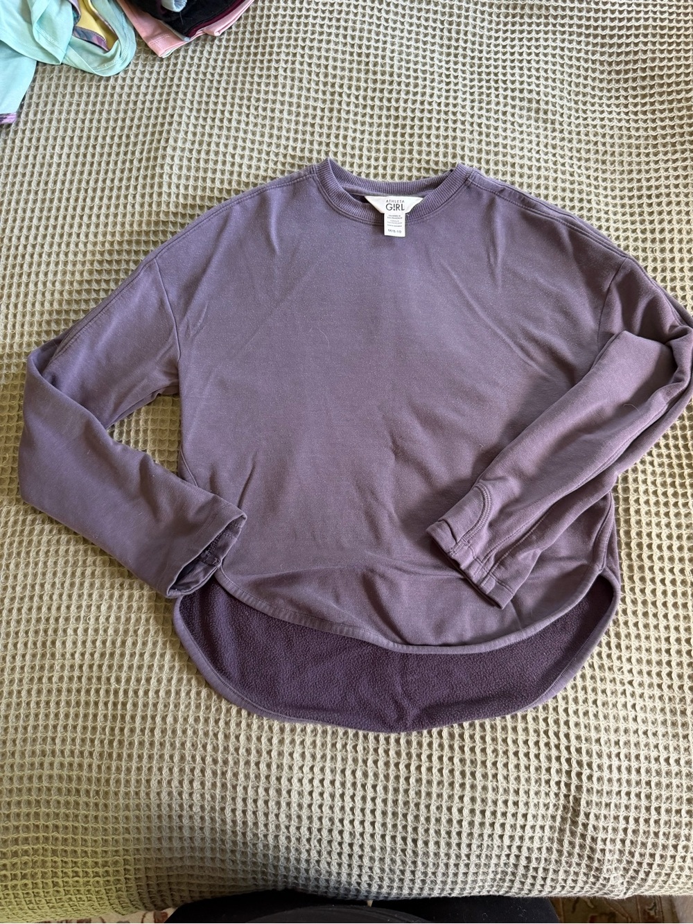 Athleta Girl Long-Sleeve Crewneck Pullover